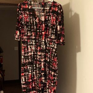 3/4  Length Sleeved Dress